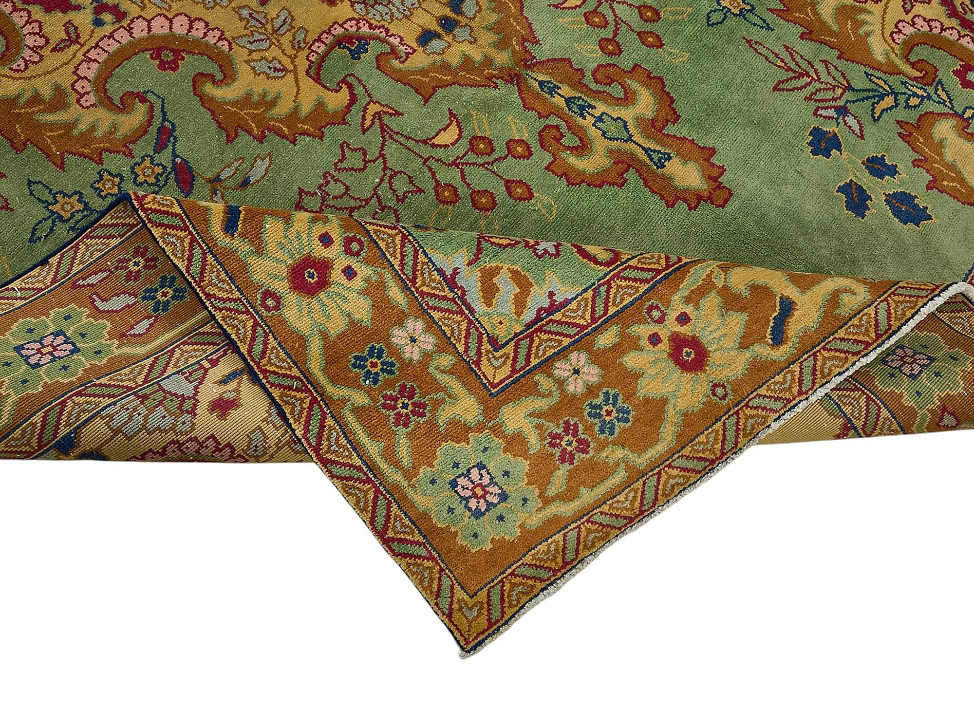 8x13 Hand-Knotted Vintage Rug - 50992