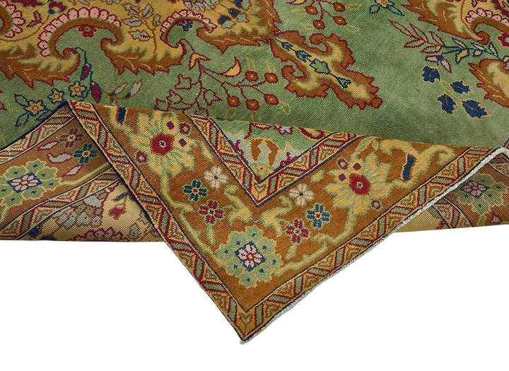 8x13 Hand-Knotted Vintage Rug - 50992