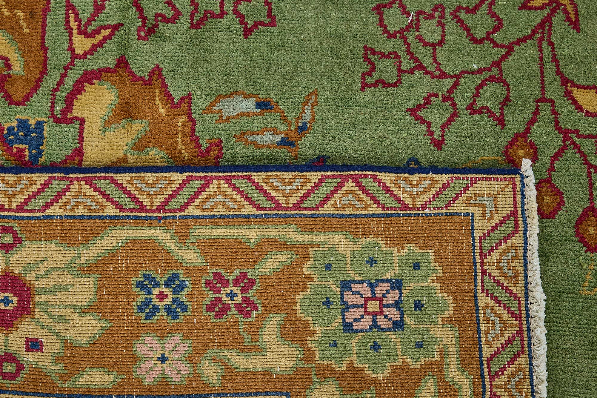 8x13 Hand-Knotted Vintage Rug - 50992