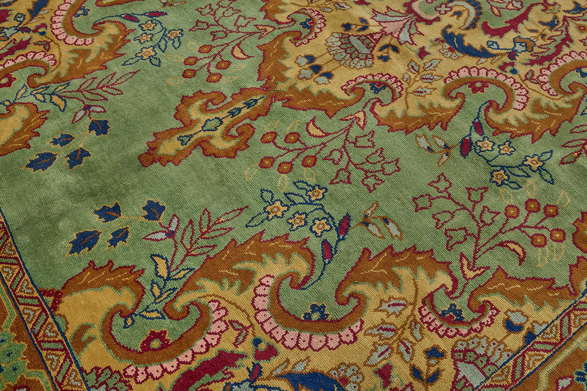 8x13 Hand-Knotted Vintage Rug - 50992