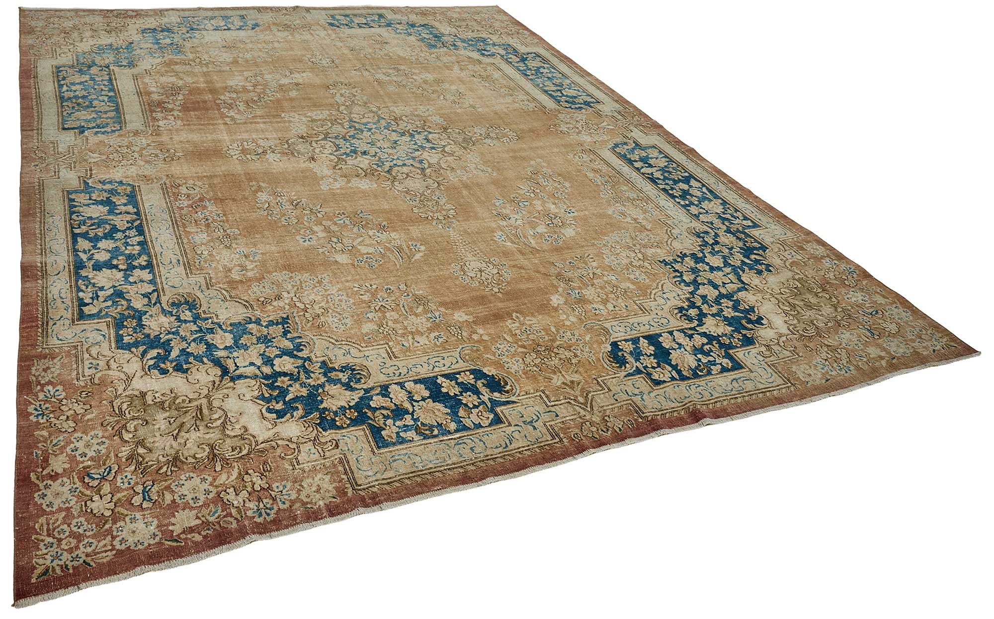 10x13 Hand-Knotted Vintage Rug - 50993