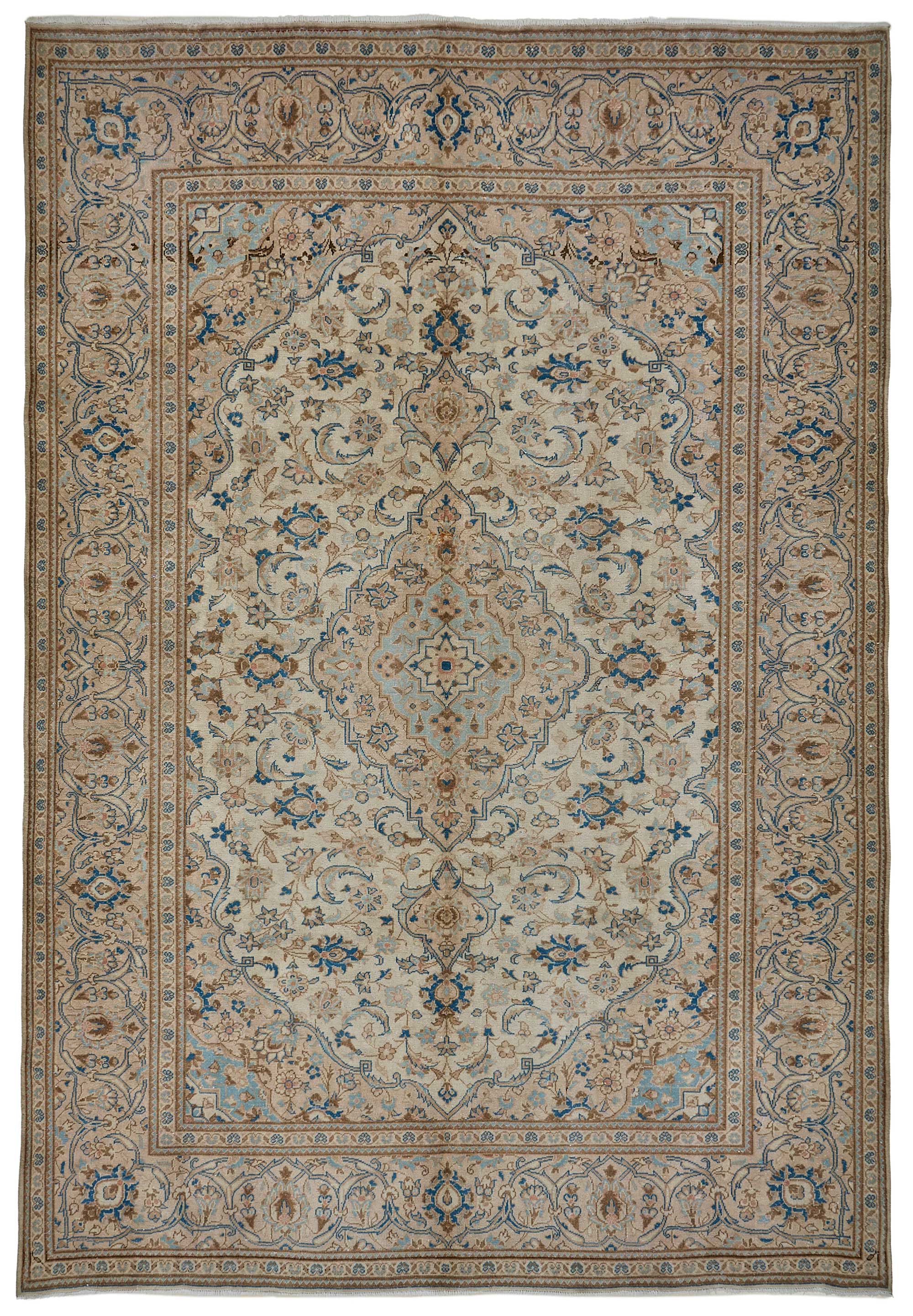 8x11 Hand-Knotted Vintage Rug - 50994