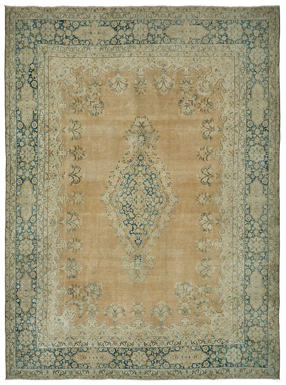 9x13 Hand-Knotted Vintage Rug - 50995