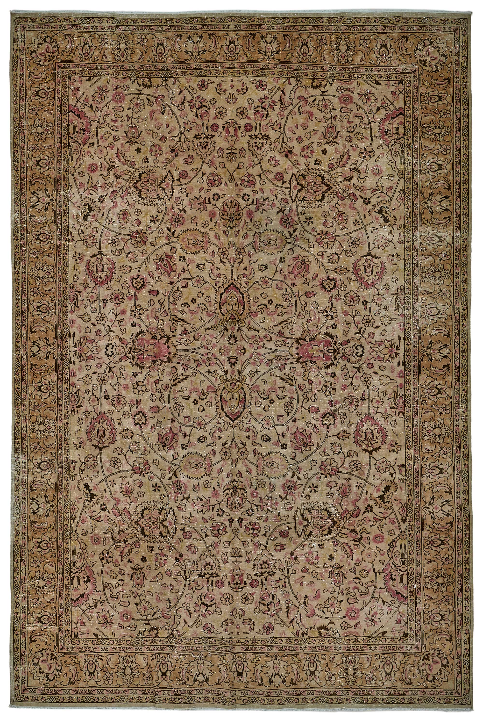 6x10 Hand-Knotted Vintage Rug - 50996
