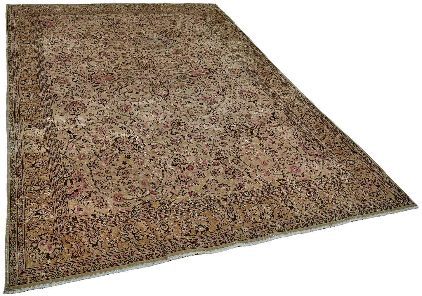 6x10 Hand-Knotted Vintage Rug - 50996