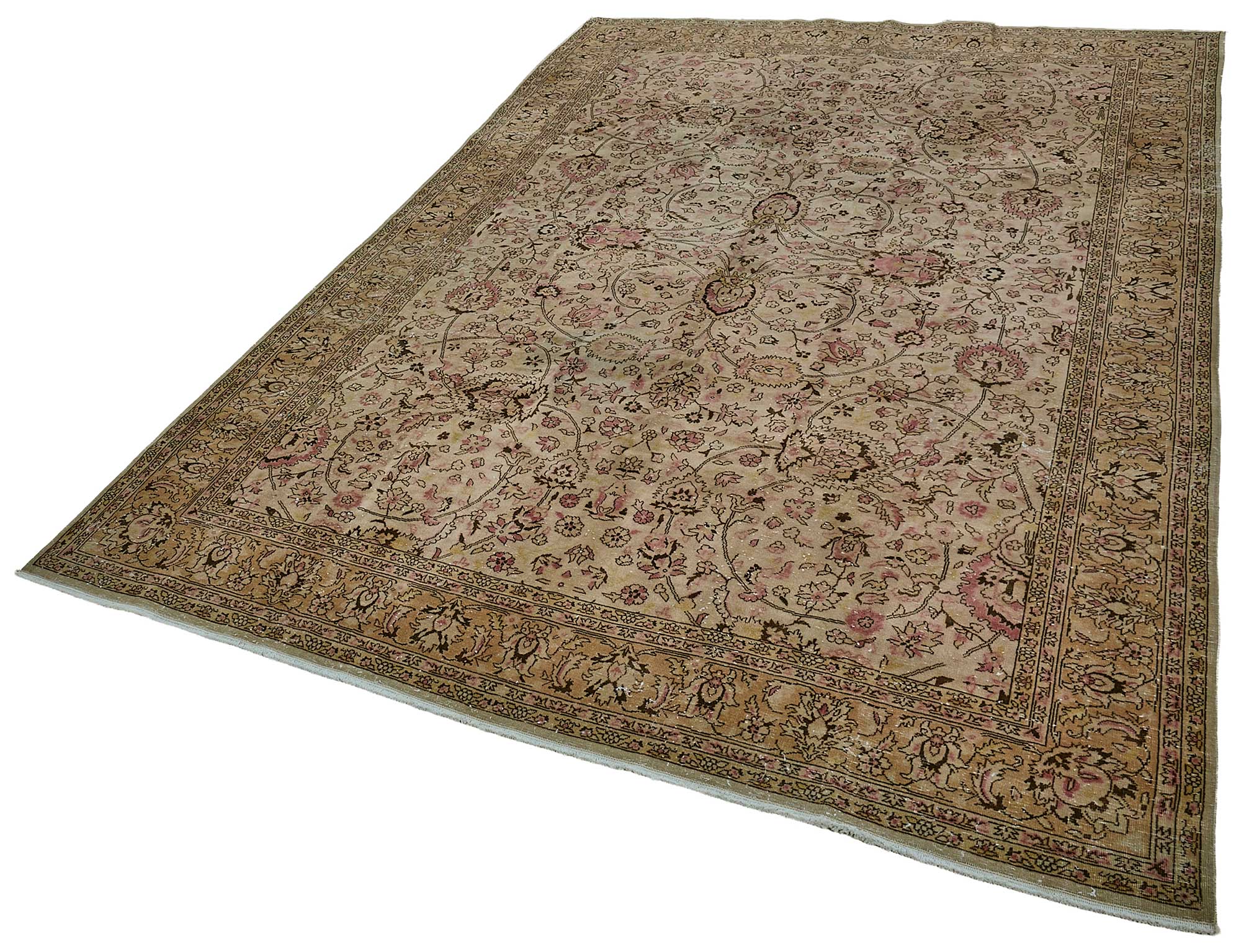 6x10 Hand-Knotted Vintage Rug - 50996