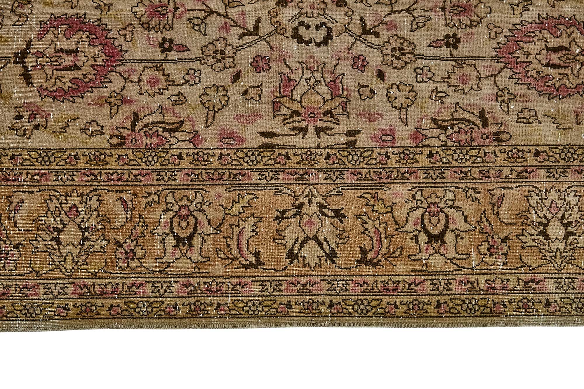 6x10 Hand-Knotted Vintage Rug - 50996