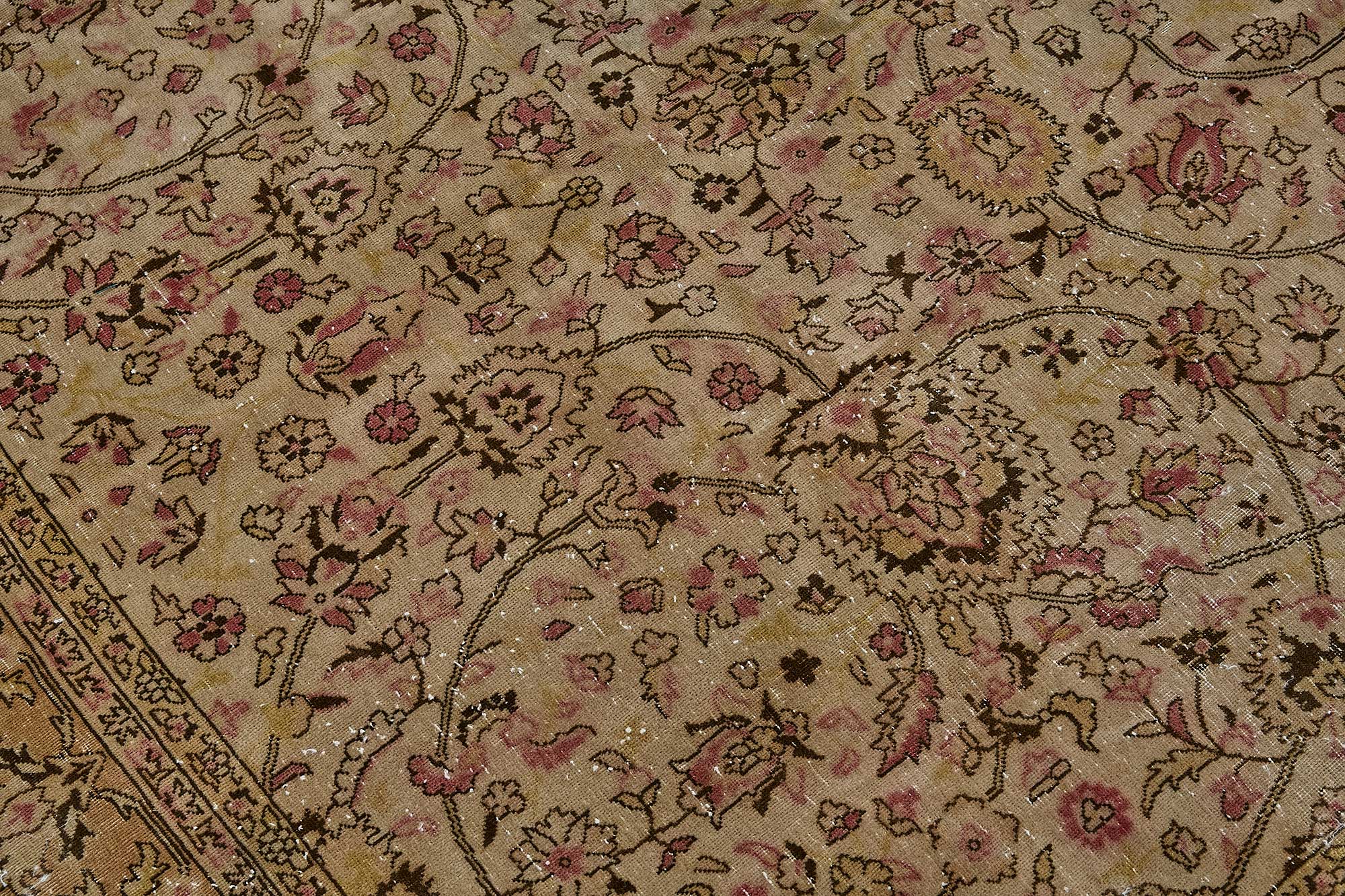 6x10 Hand-Knotted Vintage Rug - 50996