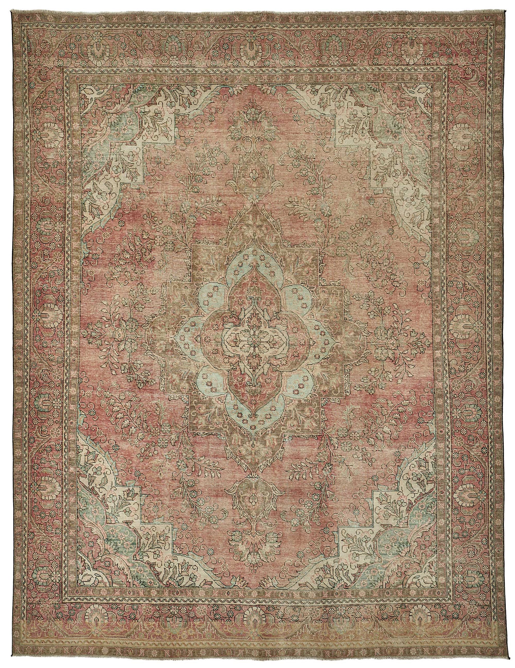 9x13 Hand-Knotted Vintage Rug - 50997