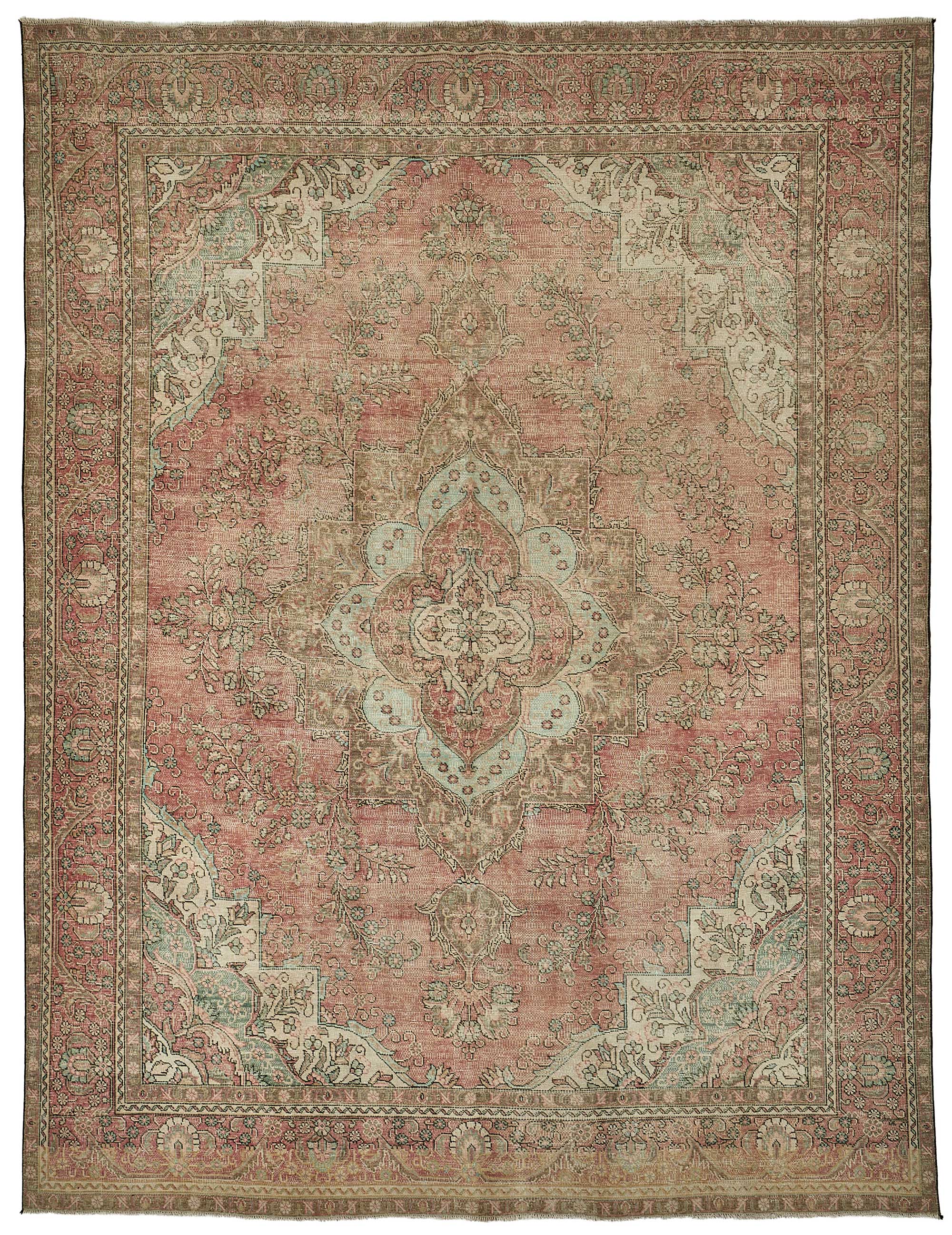 9x13 Hand-Knotted Vintage Rug - 50997