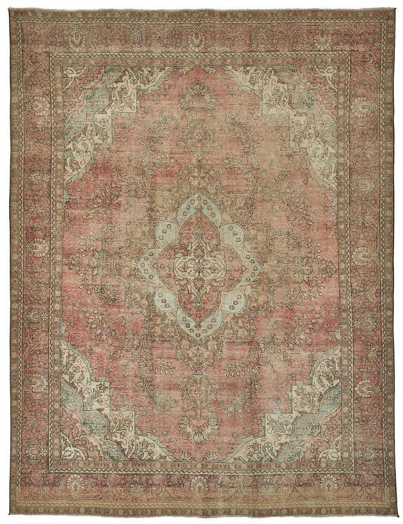 9x13 Hand-Knotted Vintage Rug - 50997