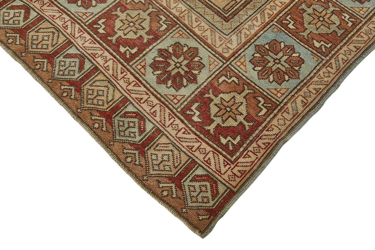 7x10 Hand-Knotted Vintage Rug - 50998