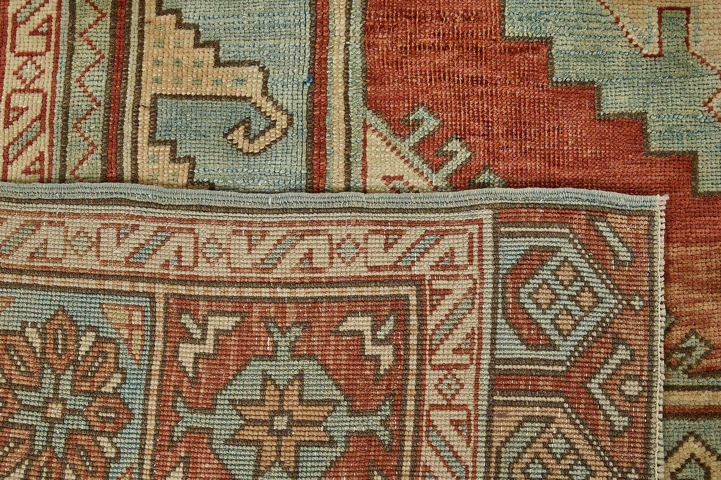 7x10 Hand-Knotted Vintage Rug - 50998
