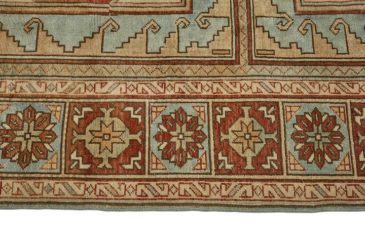 7x10 Hand-Knotted Vintage Rug - 50998
