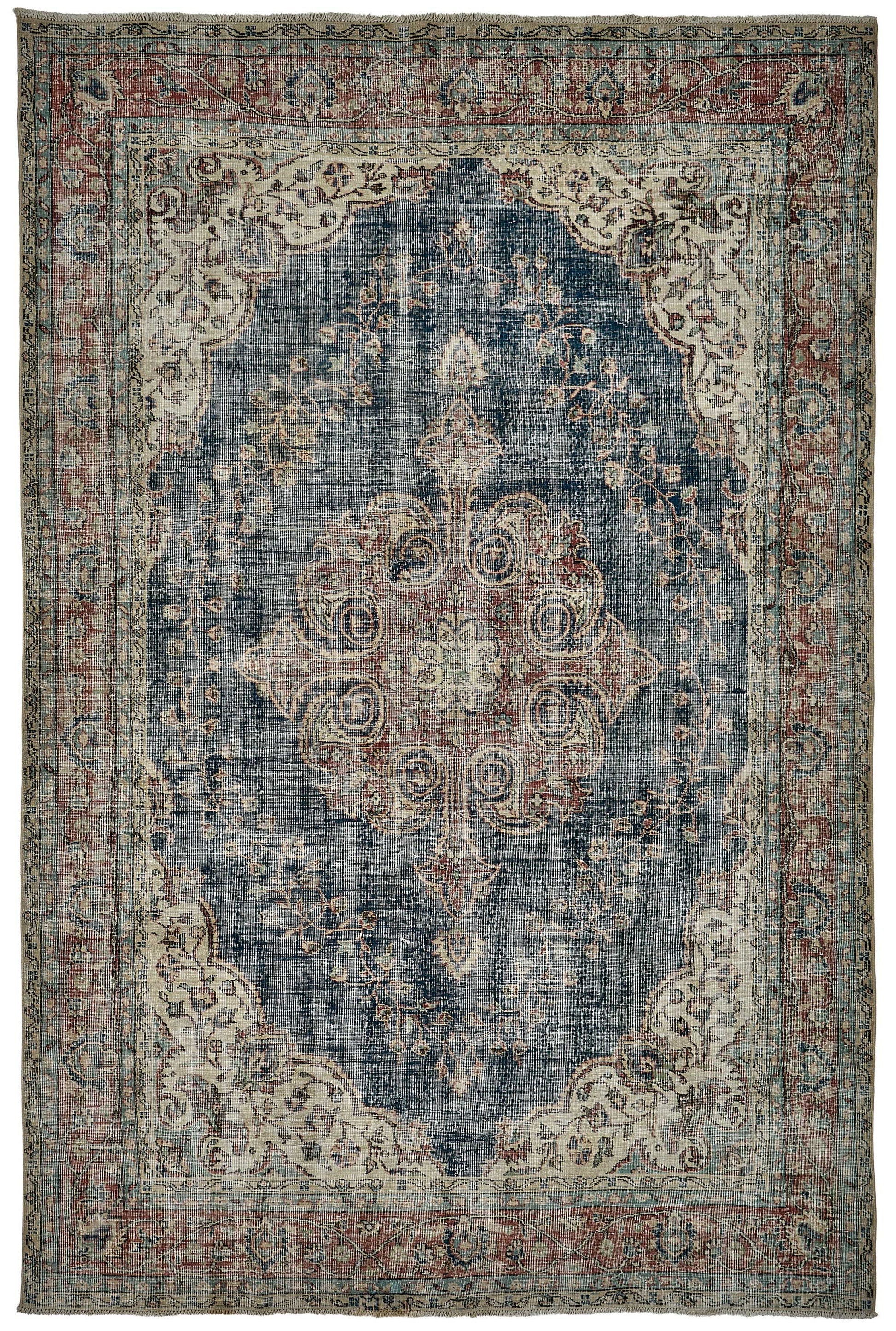 7x11 Hand-Knotted Vintage Rug - 51000