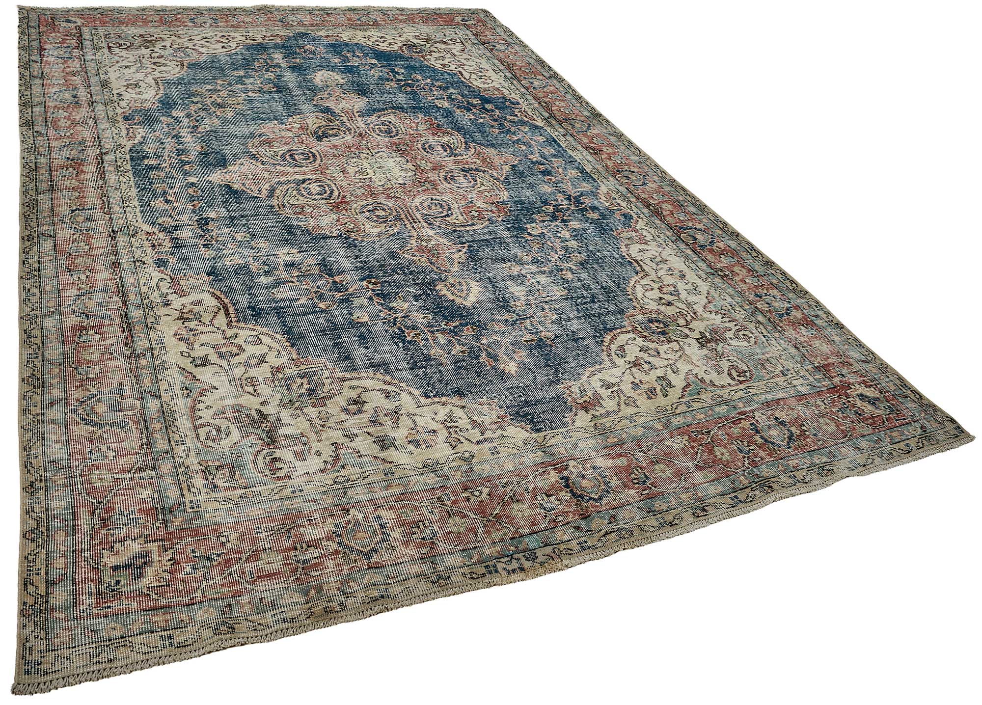 7x11 Hand-Knotted Vintage Rug - 51000