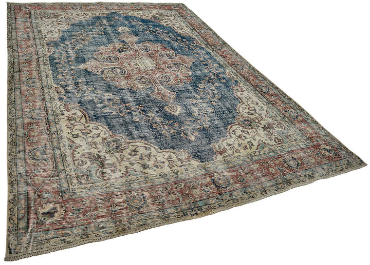 7x11 Hand-Knotted Vintage Rug - 51000