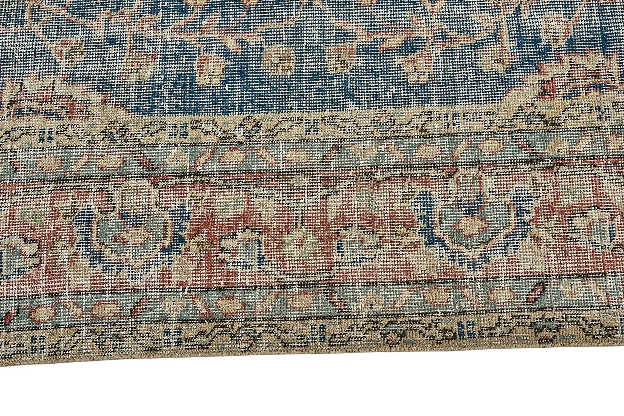 7x11 Hand-Knotted Vintage Rug - 51000
