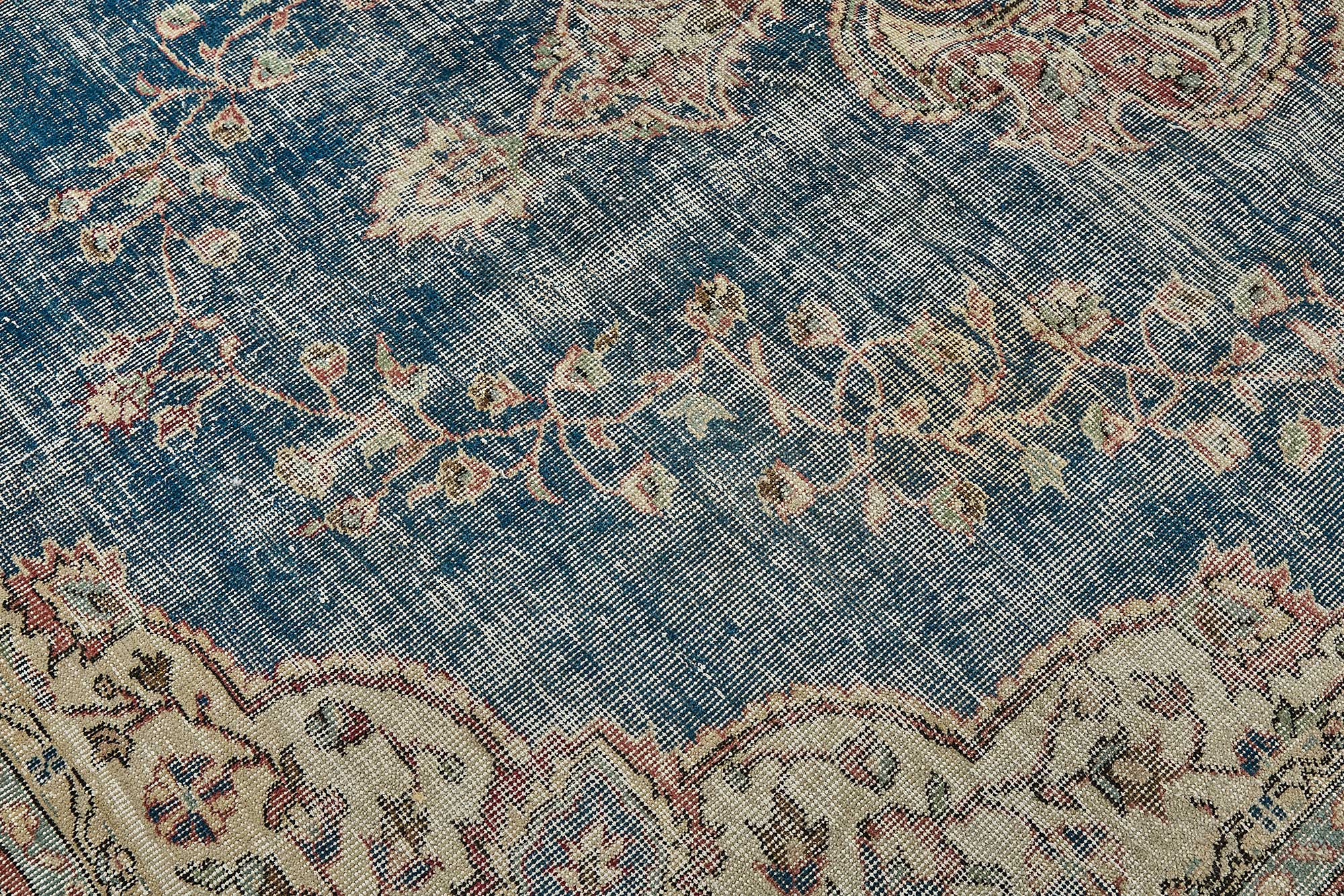 7x11 Hand-Knotted Vintage Rug - 51000