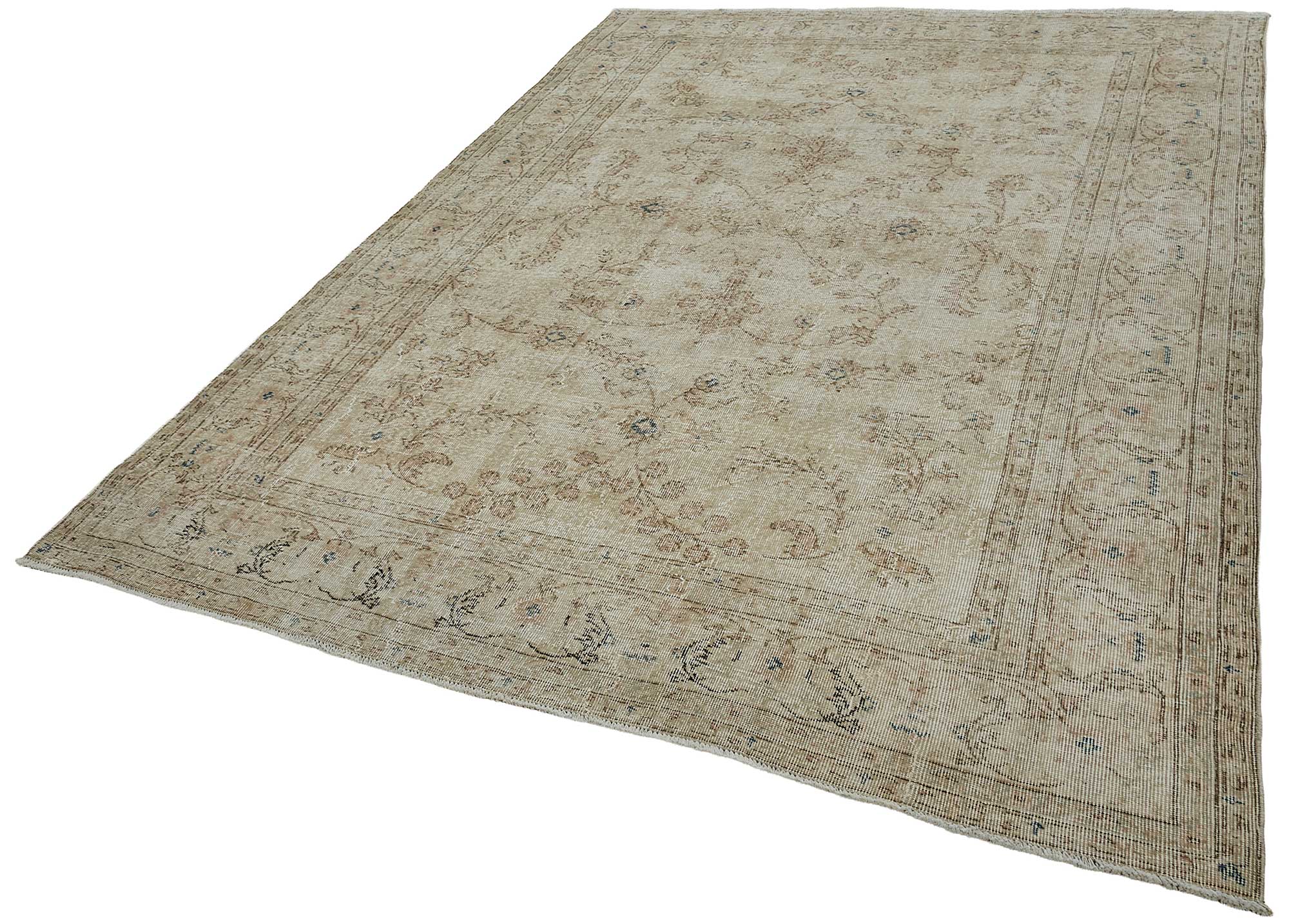 7x10 Hand-Knotted Vintage Rug - 51001