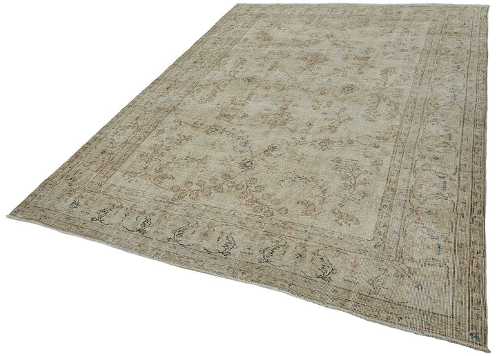 7x10 Hand-Knotted Vintage Rug - 51001