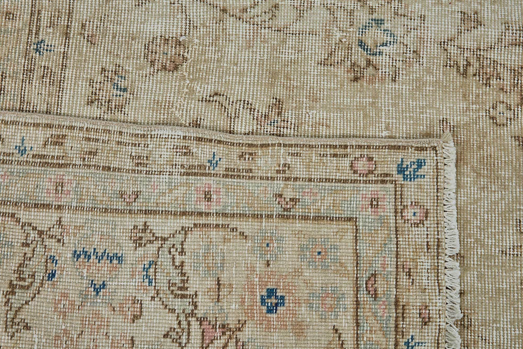 7x10 Hand-Knotted Vintage Rug - 51001