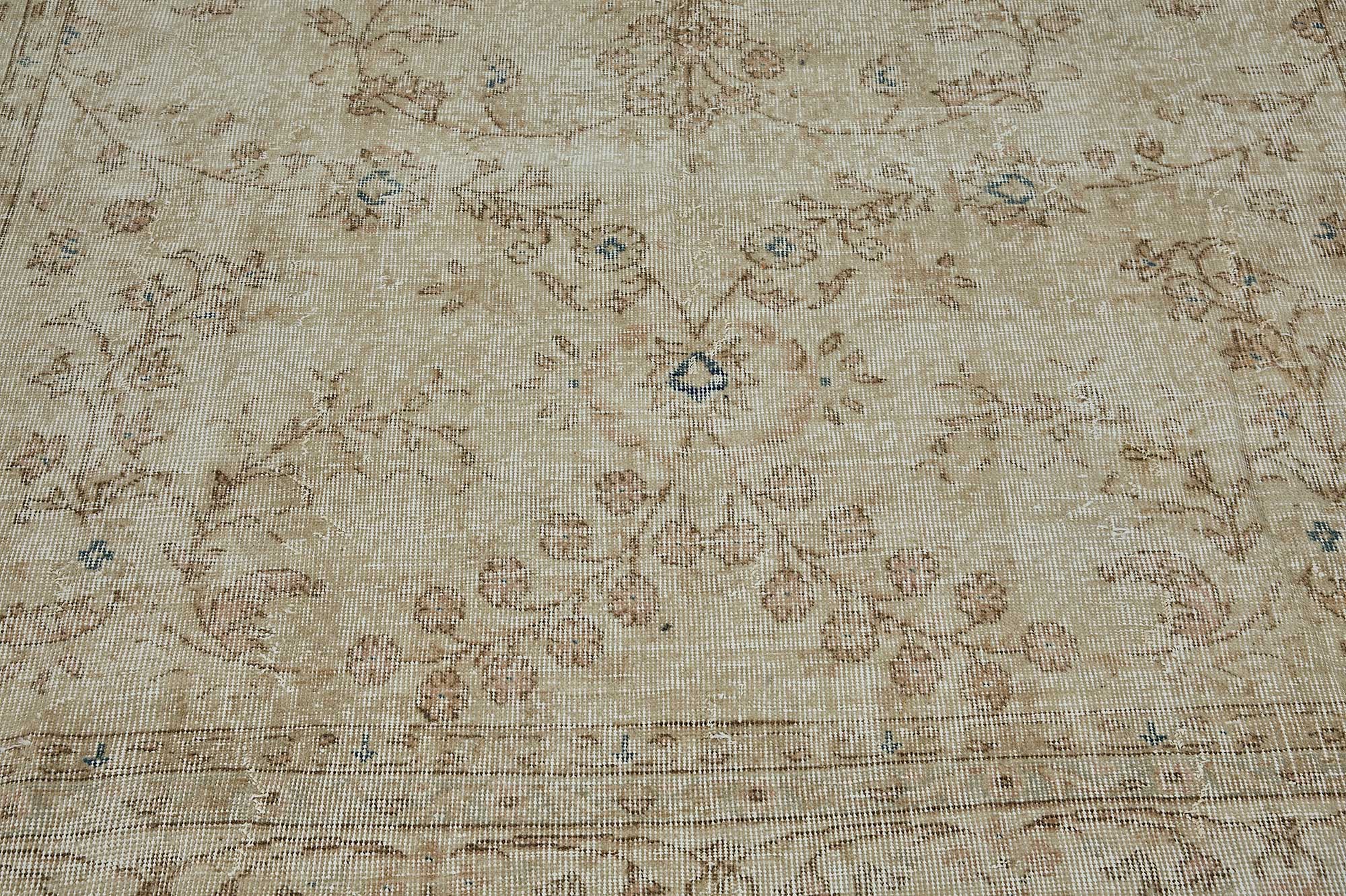 7x10 Hand-Knotted Vintage Rug - 51001