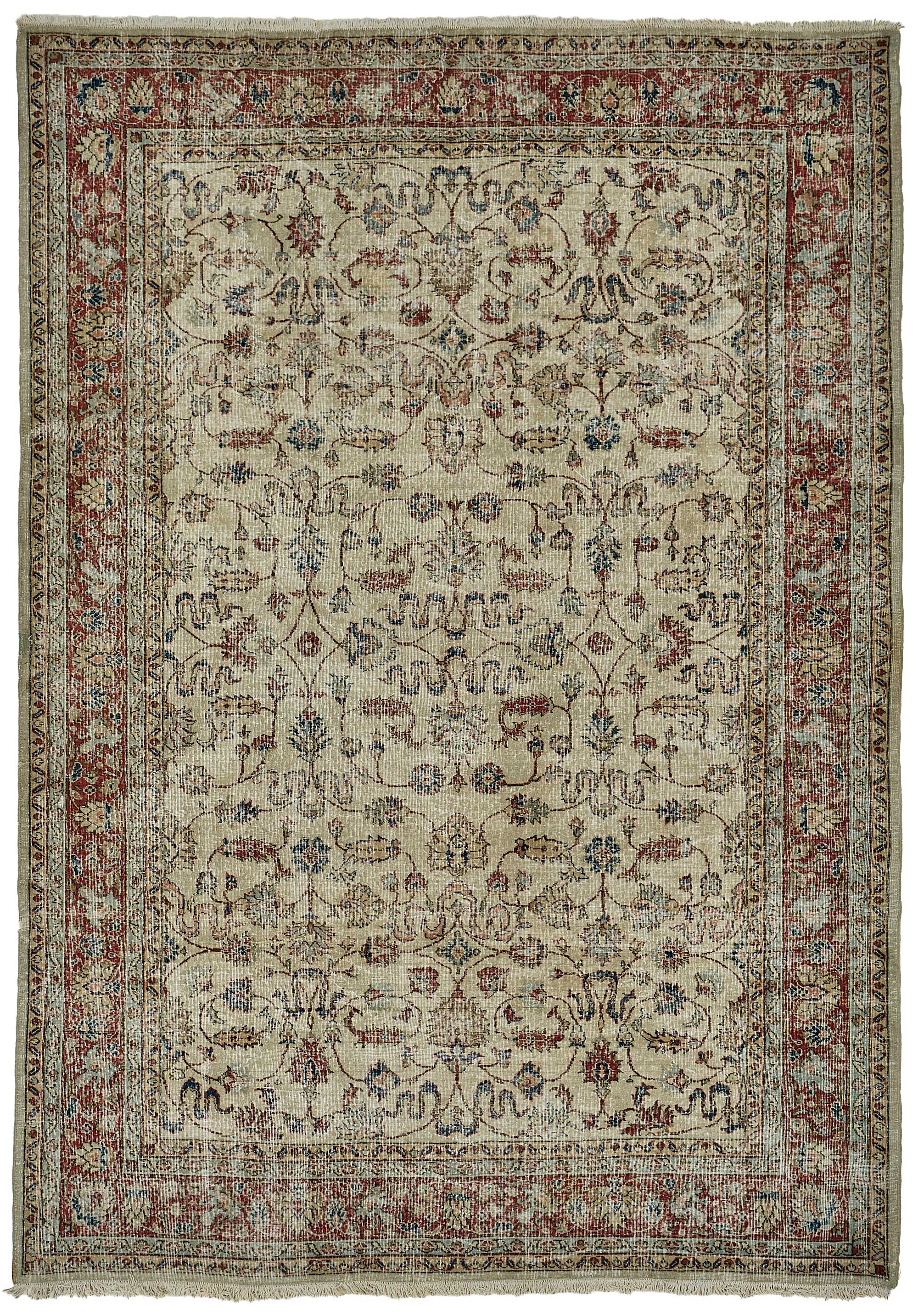 9x12 Hand-Knotted Vintage Rug - 51004