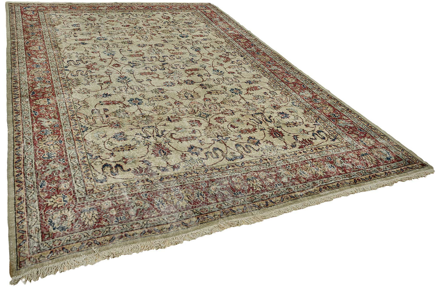 9x12 Hand-Knotted Vintage Rug - 51004