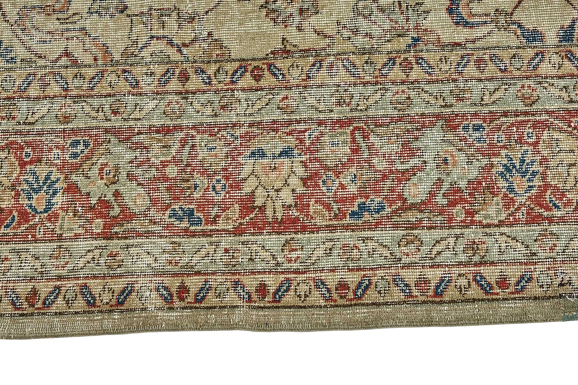 9x12 Hand-Knotted Vintage Rug - 51004