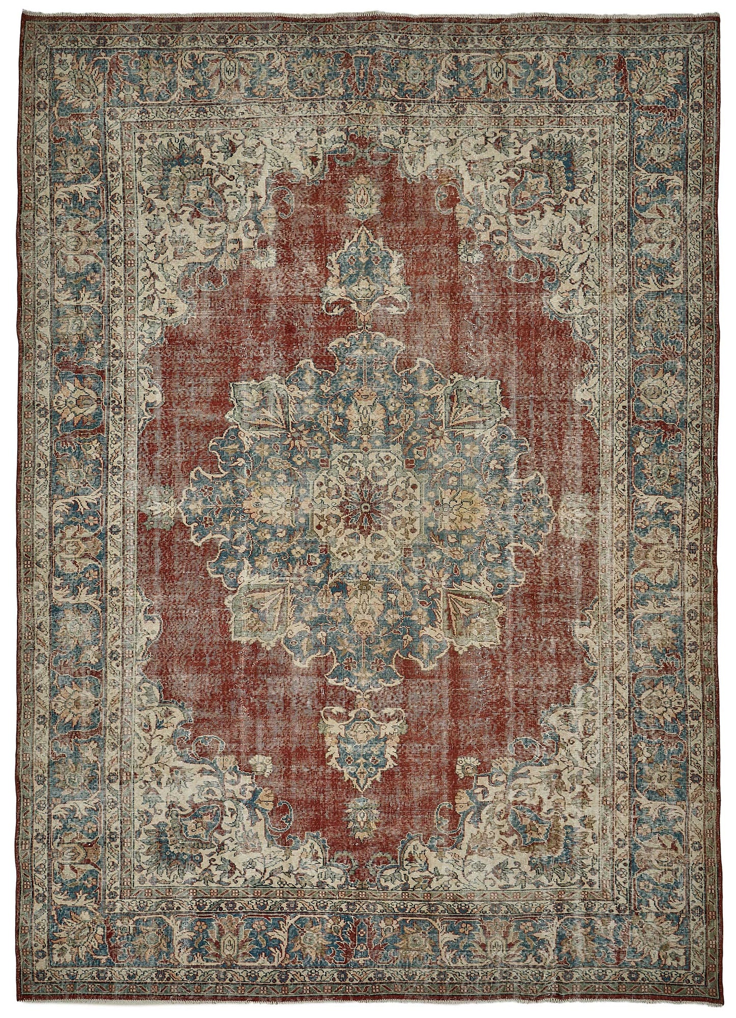 9x12 Hand-Knotted Vintage Rug - 51005