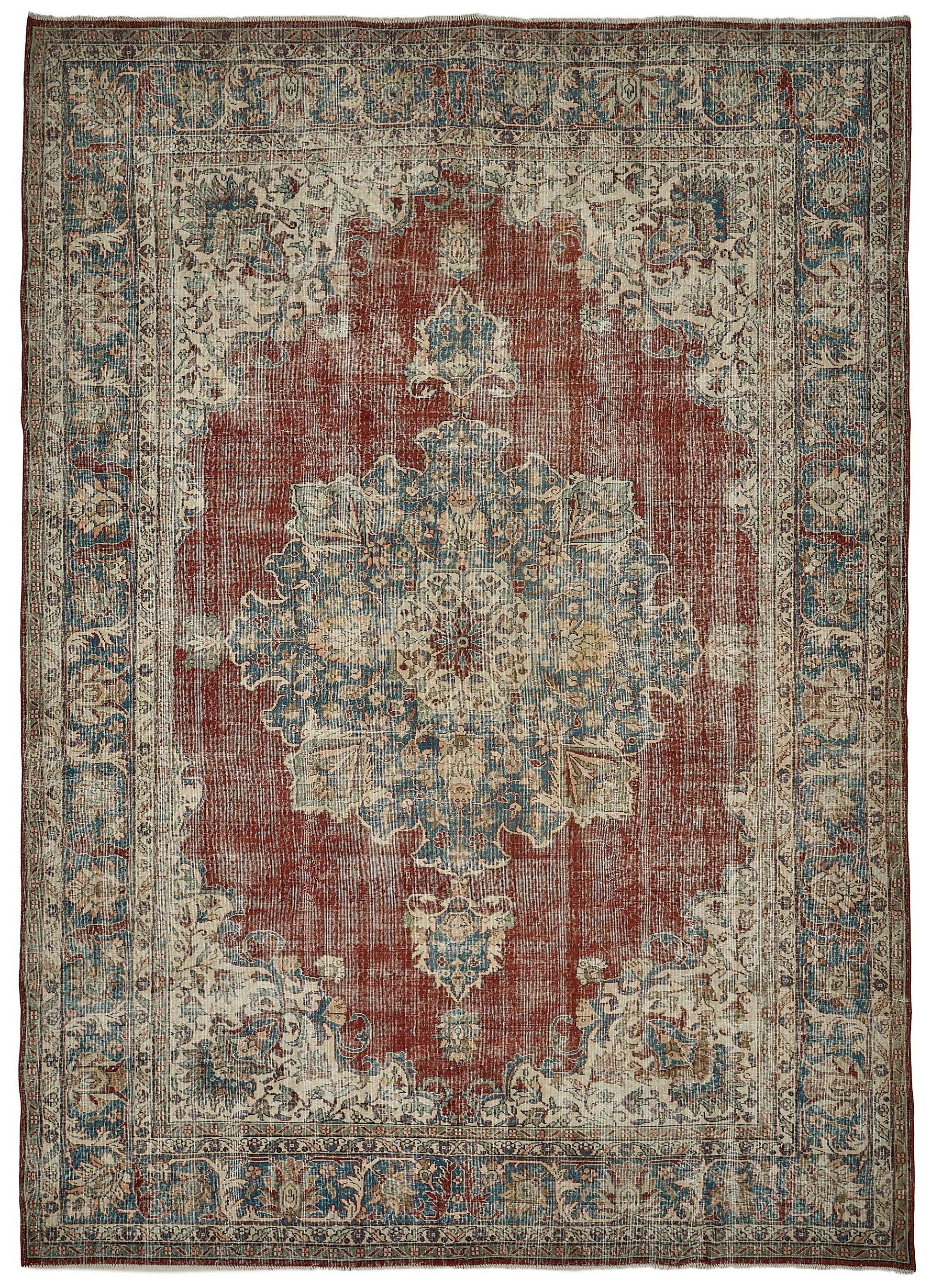 9x12 Hand-Knotted Vintage Rug - 51005