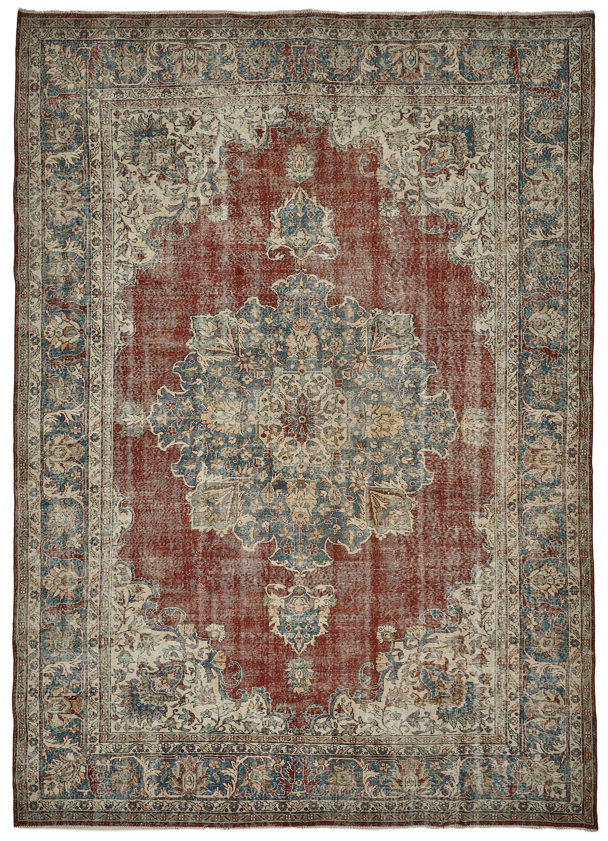 9x12 Hand-Knotted Vintage Rug - 51005