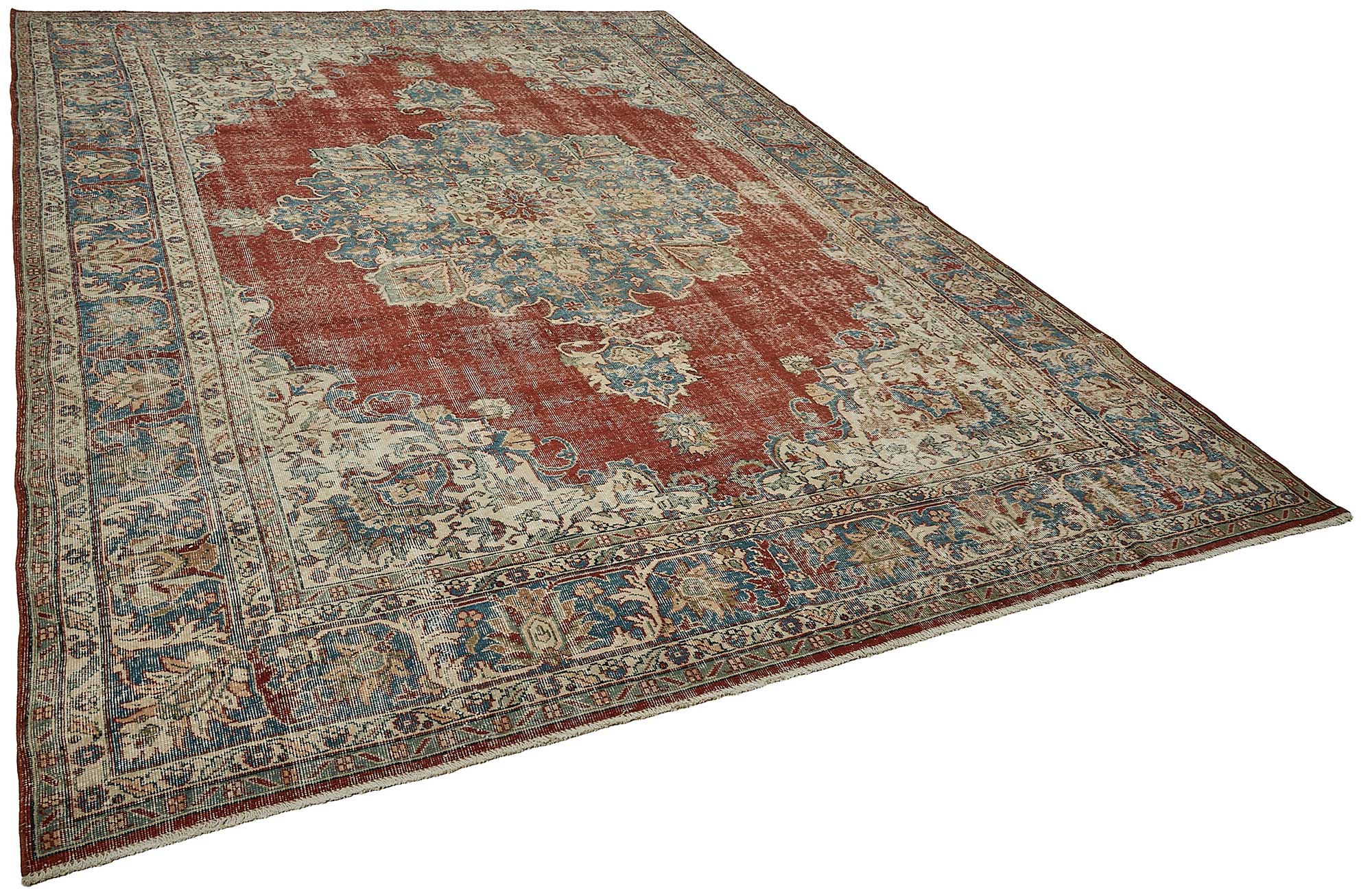 9x12 Hand-Knotted Vintage Rug - 51005