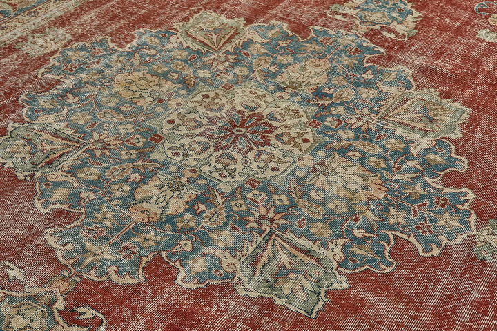 9x12 Hand-Knotted Vintage Rug - 51005