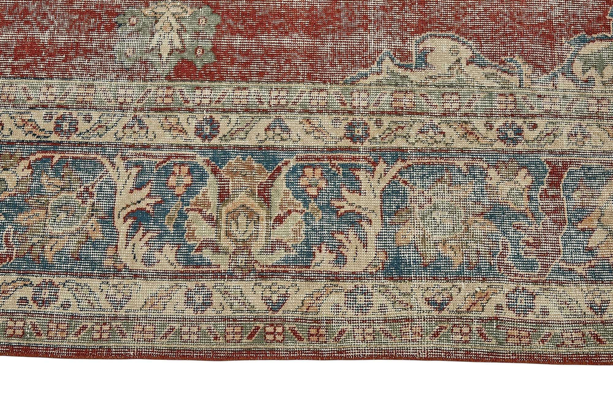 9x12 Hand-Knotted Vintage Rug - 51005