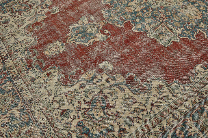 9x12 Hand-Knotted Vintage Rug - 51005