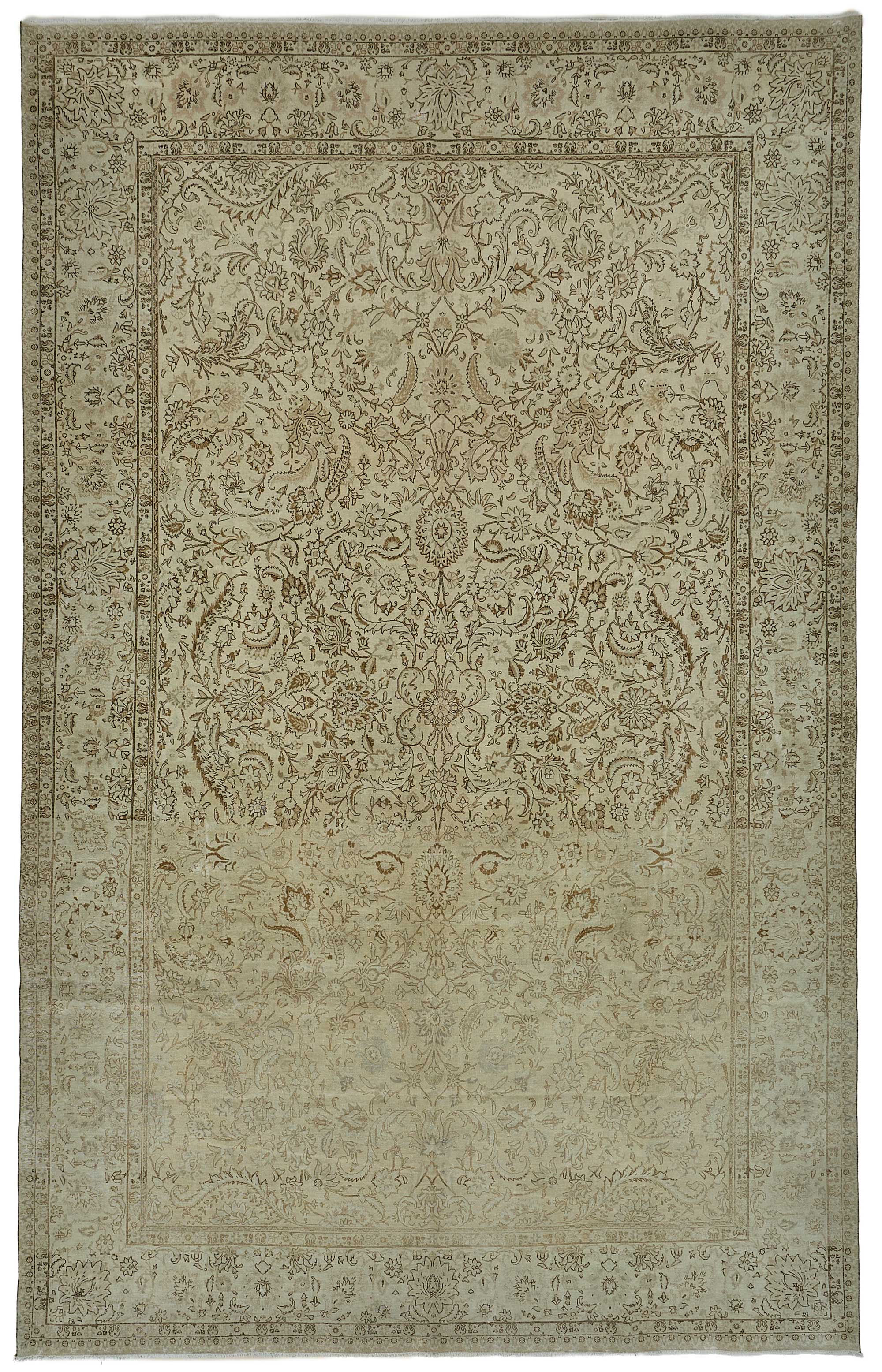 11x17 Hand-Knotted Vintage Rug - 51006