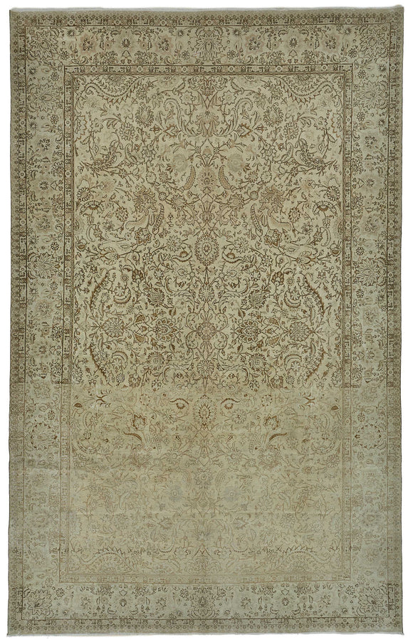 11x17 Hand-Knotted Vintage Rug - 51006