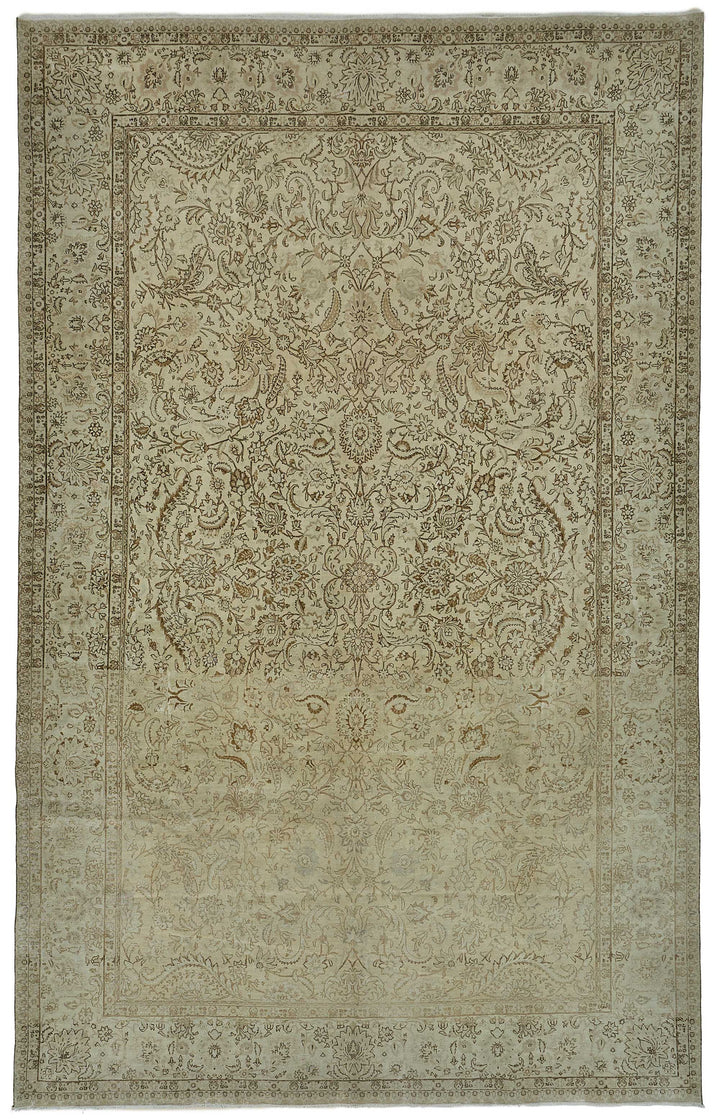 11x17 Hand-Knotted Vintage Rug - 51006