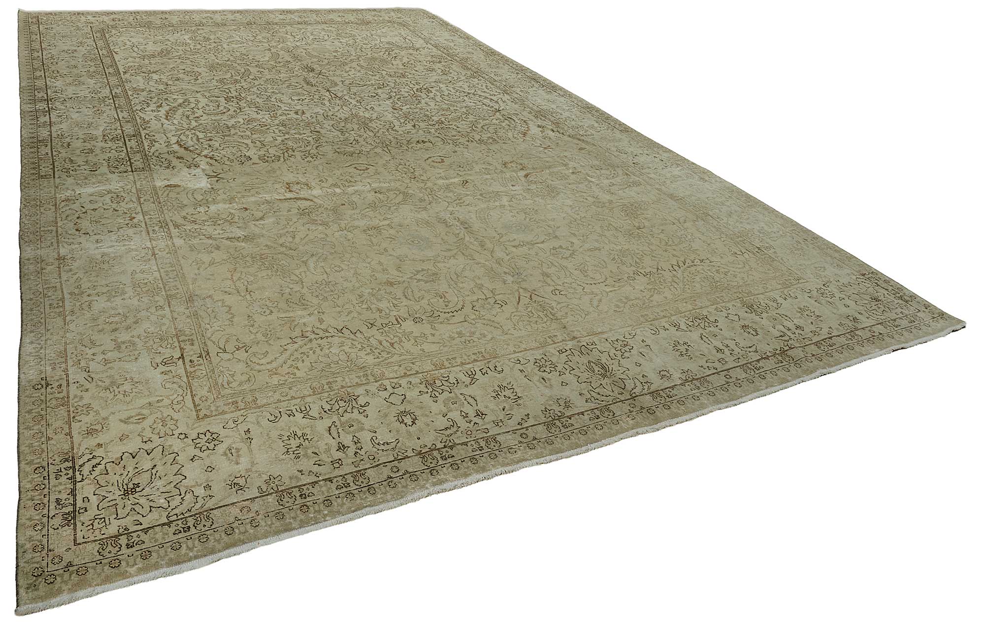 11x17 Hand-Knotted Vintage Rug - 51006