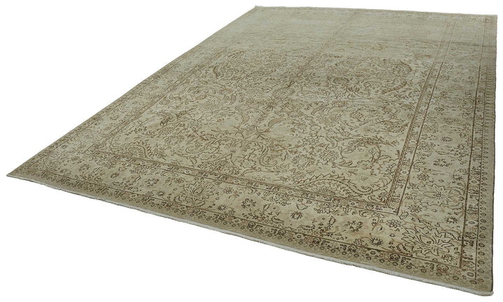 11x17 Hand-Knotted Vintage Rug - 51006