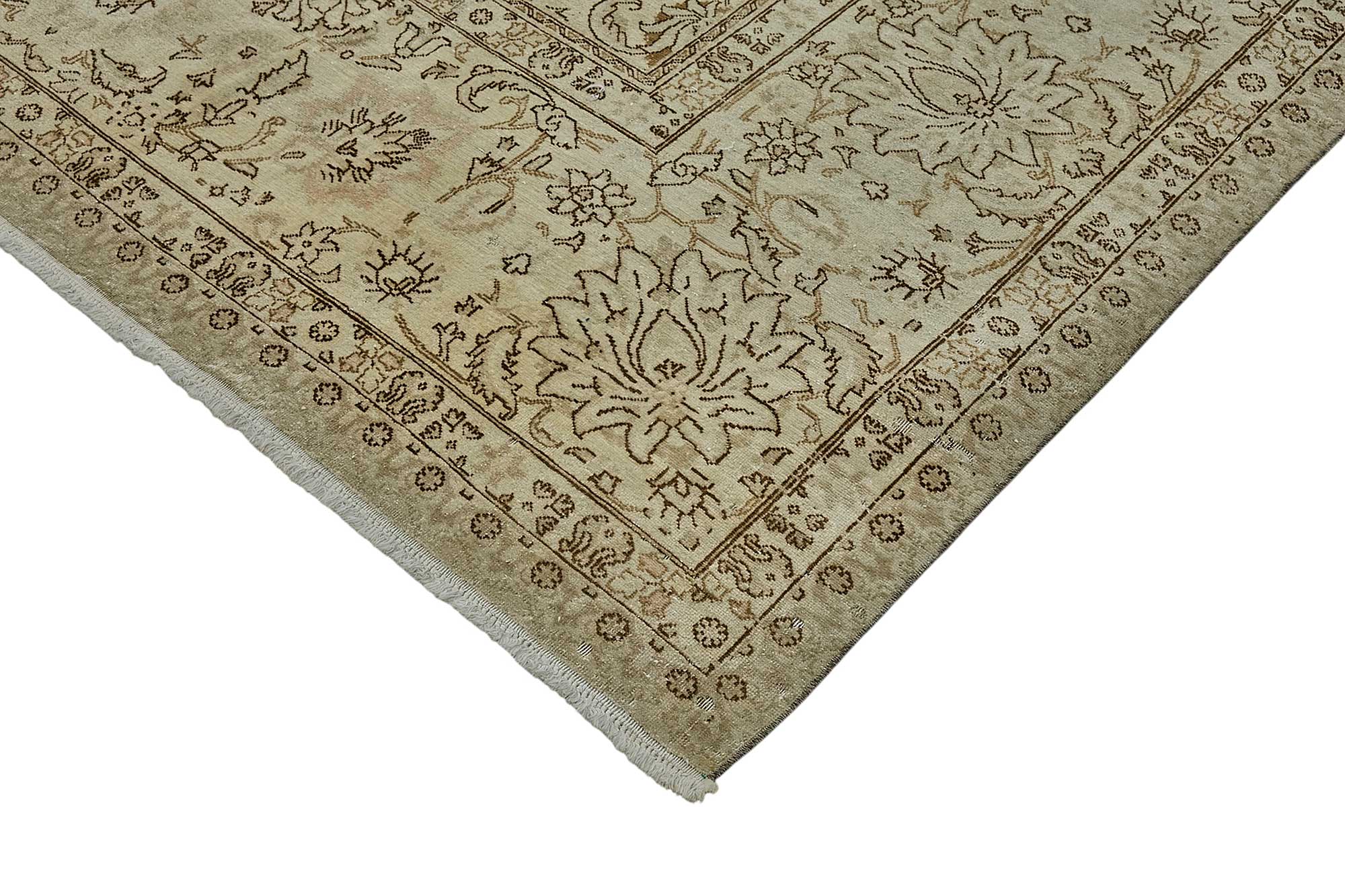 11x17 Hand-Knotted Vintage Rug - 51006