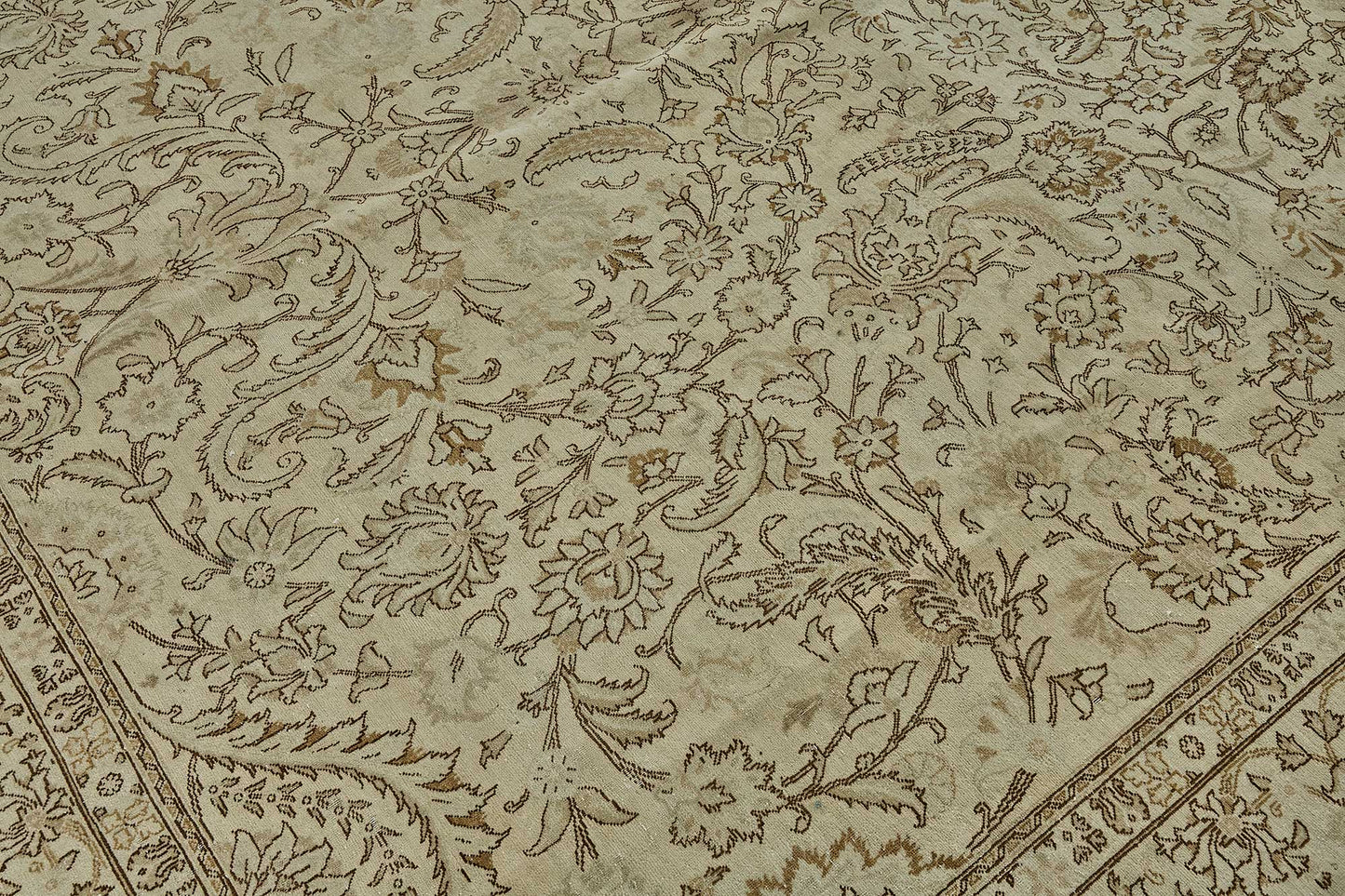 11x17 Hand-Knotted Vintage Rug - 51006