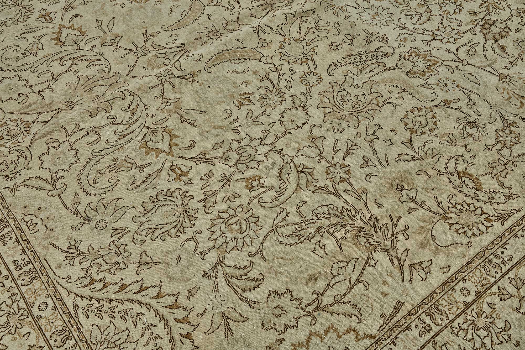 11x17 Hand-Knotted Vintage Rug - 51006