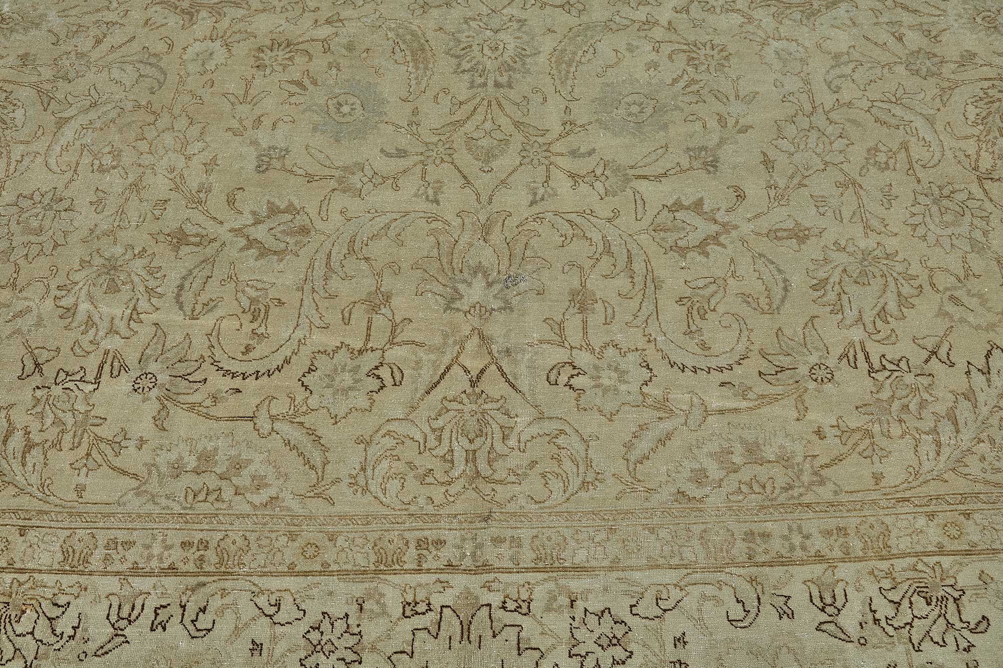 11x17 Hand-Knotted Vintage Rug - 51006