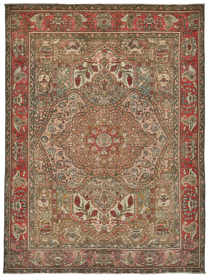 8x11 Hand-Knotted Vintage Rug - 51007