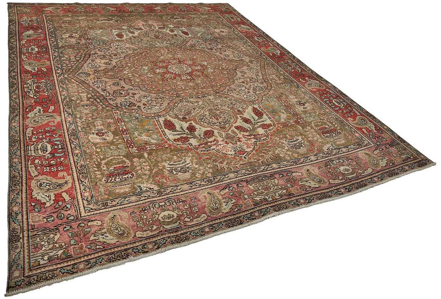 8x11 Hand-Knotted Vintage Rug - 51007