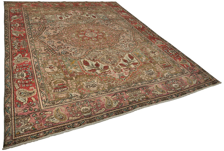 8x11 Hand-Knotted Vintage Rug - 51007