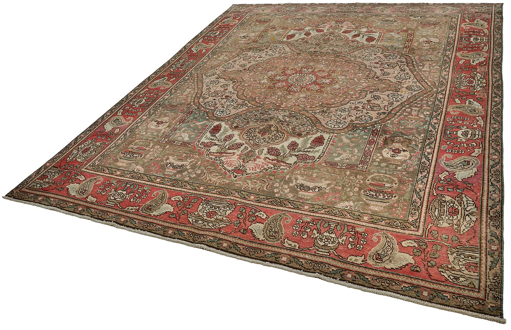 8x11 Hand-Knotted Vintage Rug - 51007